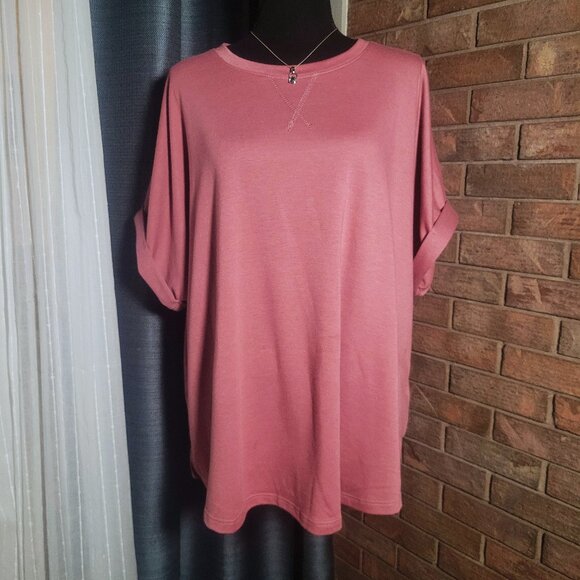 Maurice's Plus Size 24/7 Clara in Warm Pink - Size 2X - Picture 1 of 11